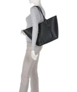 Moore Shopper genarbtes Rindsleder schwarz