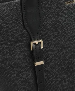 Moore Shopper genarbtes Rindsleder schwarz