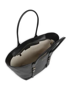 Moore Shopper genarbtes Rindsleder schwarz