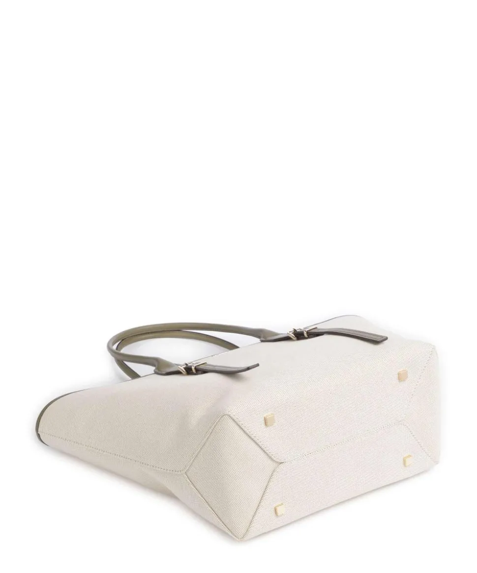 Moore Shopper Polyester, Canvas beige/grün