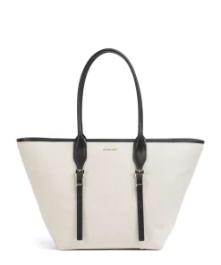 Moore Shopper Polyester, Canvas beige/schwarz