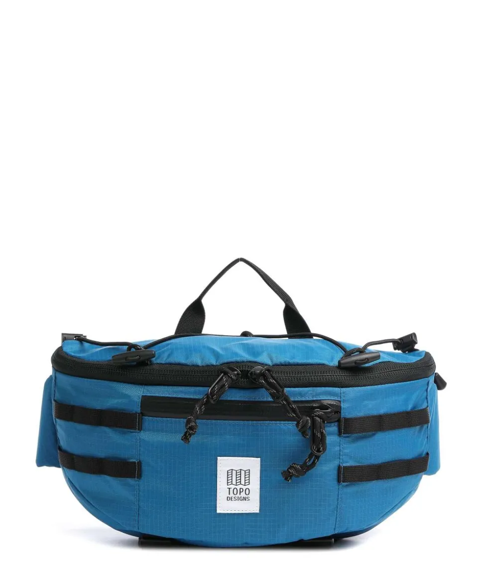 Mountain Slingbag recyceltes Nylon blau
