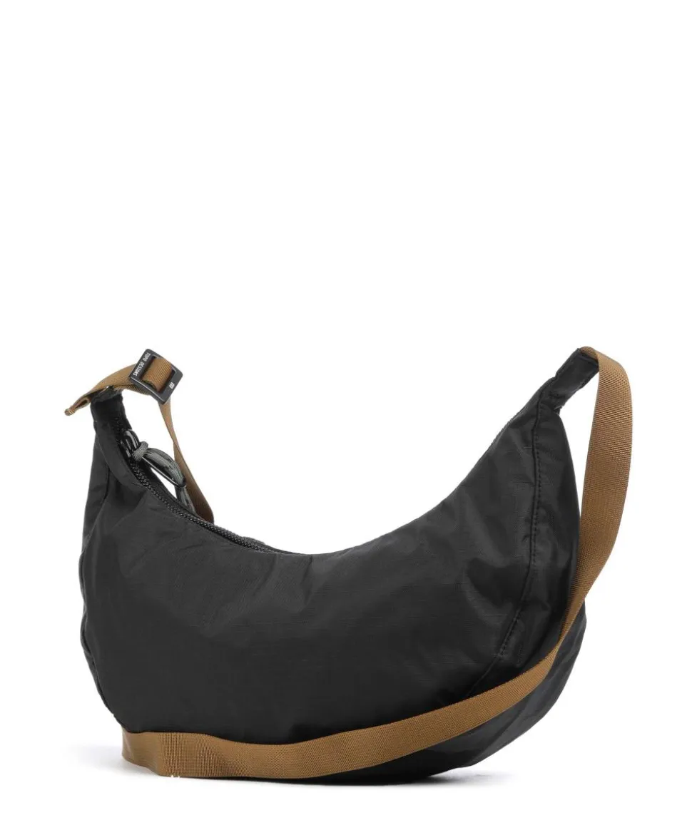 Mountain Umhängetasche recyceltes Ripstop-Nylon schwarz