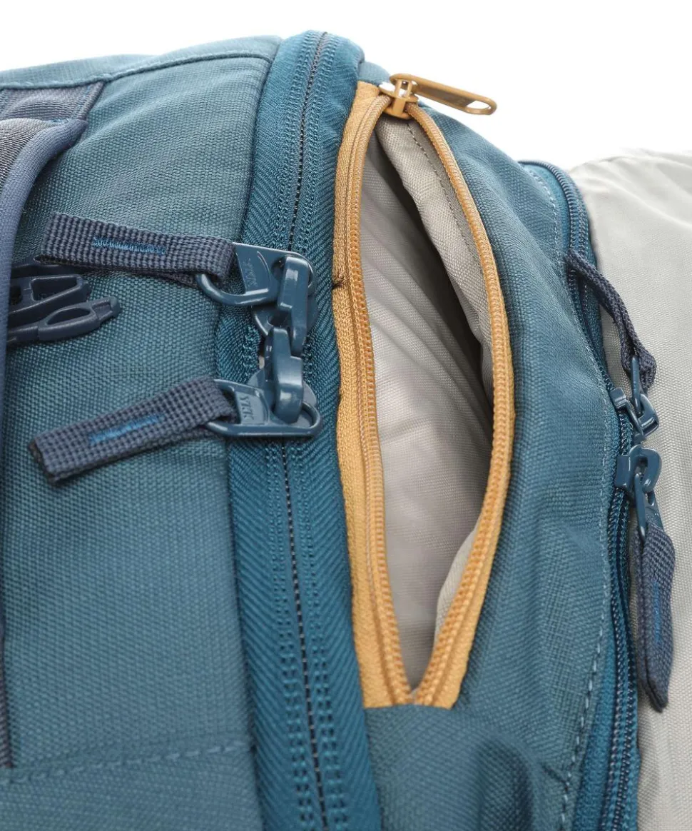 Mundo 38 Carry-On Reiserucksack 15″ recyceltes Ripstop-Polyester petrol