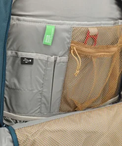 Mundo 38 Carry-On Reiserucksack 15″ recyceltes Ripstop-Polyester petrol