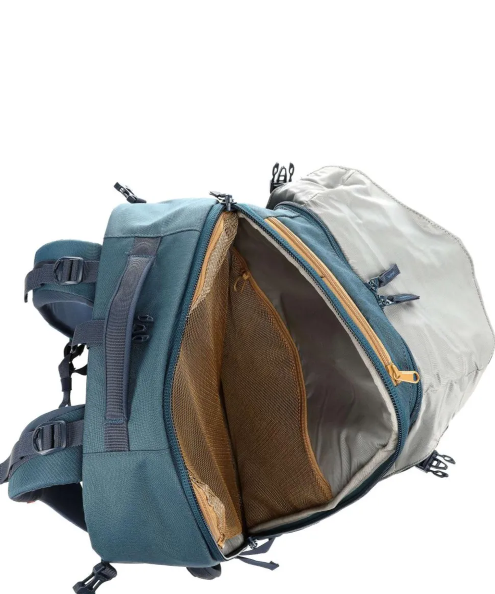 Mundo 38 Carry-On Reiserucksack 15″ recyceltes Ripstop-Polyester petrol