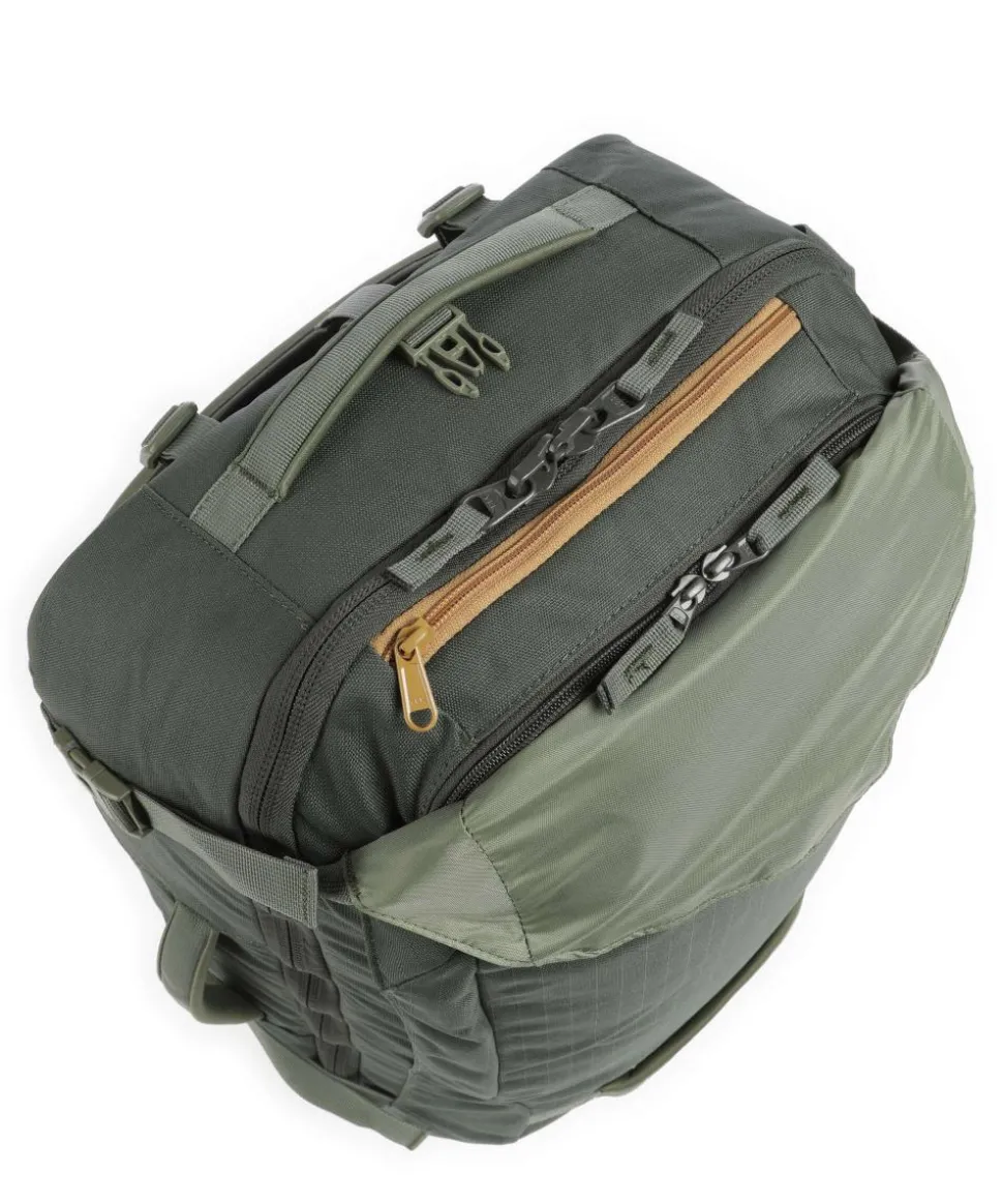 Mundo 38 Carry-On Reiserucksack 15″ recyceltes Ripstop-Polyester olivgrün