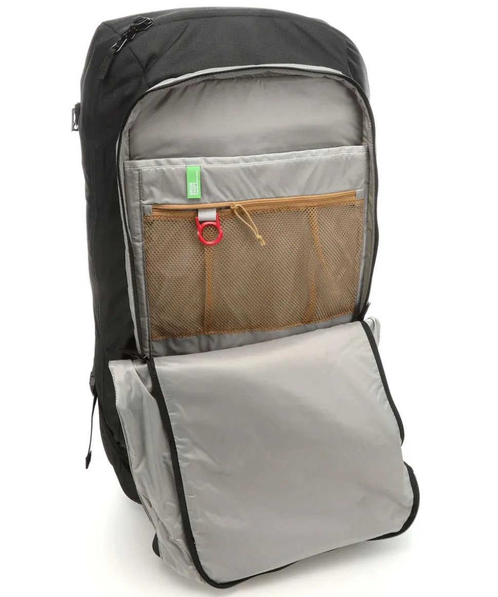 Mundo 65+ To Go Reiserucksack 15.6″ recyceltes Ripstop-Polyester schwarz