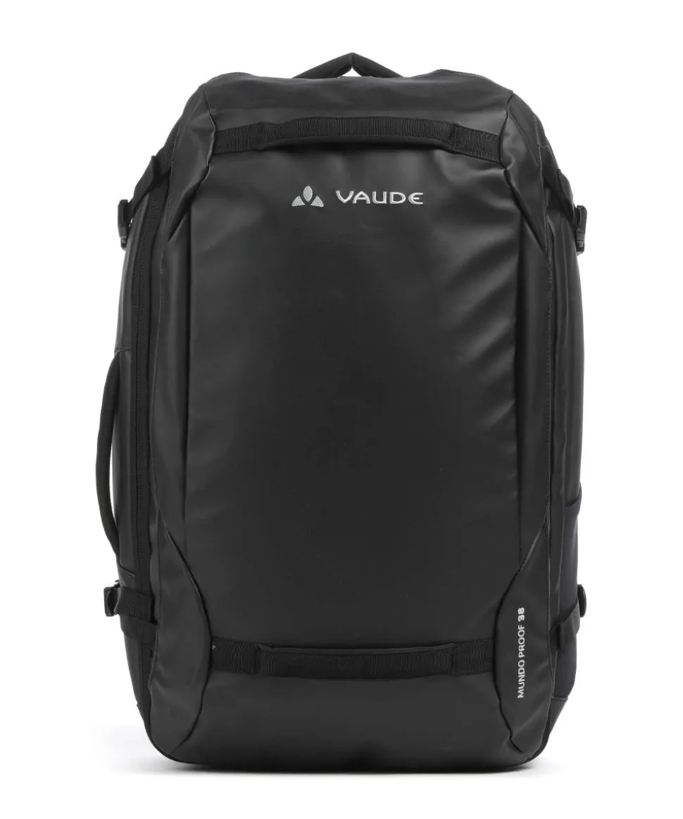 Mundo Proof 38 Carry-On Reiserucksack 15″ recyceltes Polyester schwarz