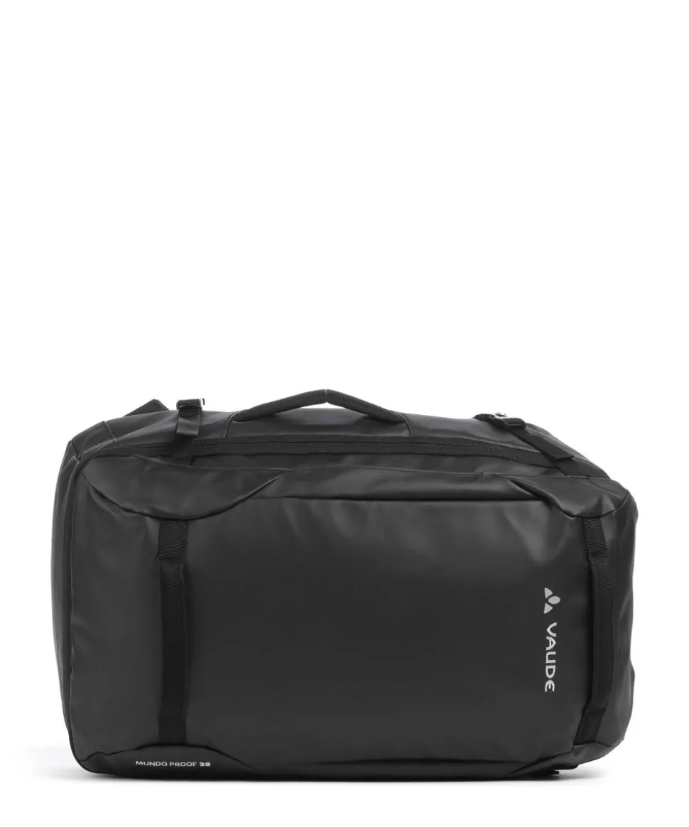 Mundo Proof 38 Carry-On Reiserucksack 15″ recyceltes Polyester schwarz