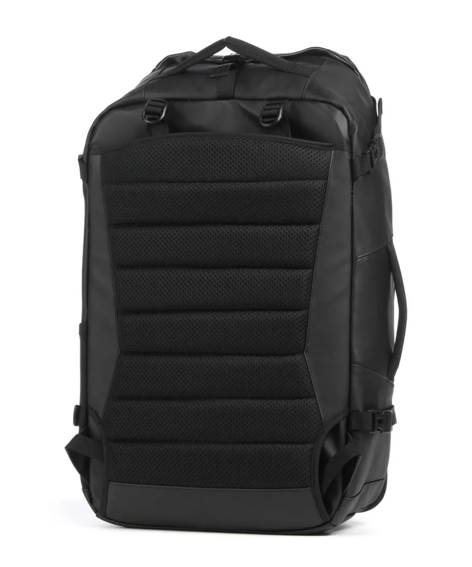 Mundo Proof 38 Carry-On Reiserucksack 15″ recyceltes Polyester schwarz