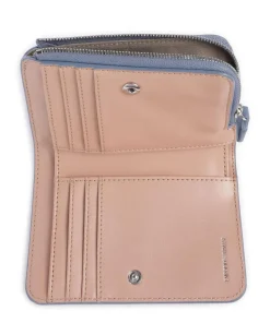 My EA Geldbörse Lederimitat blaugrau