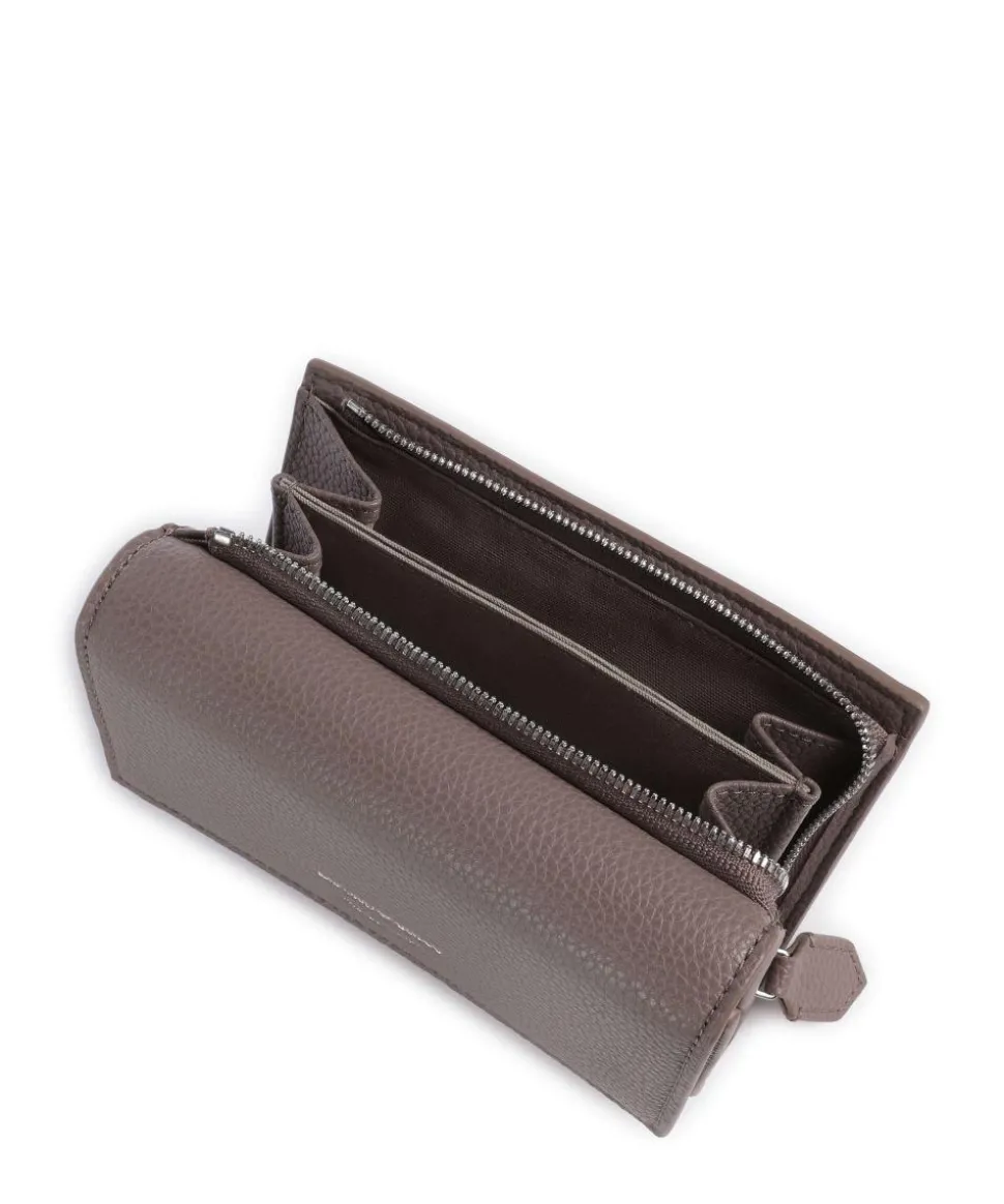 My EA Geldbörse Lederimitat taupe
