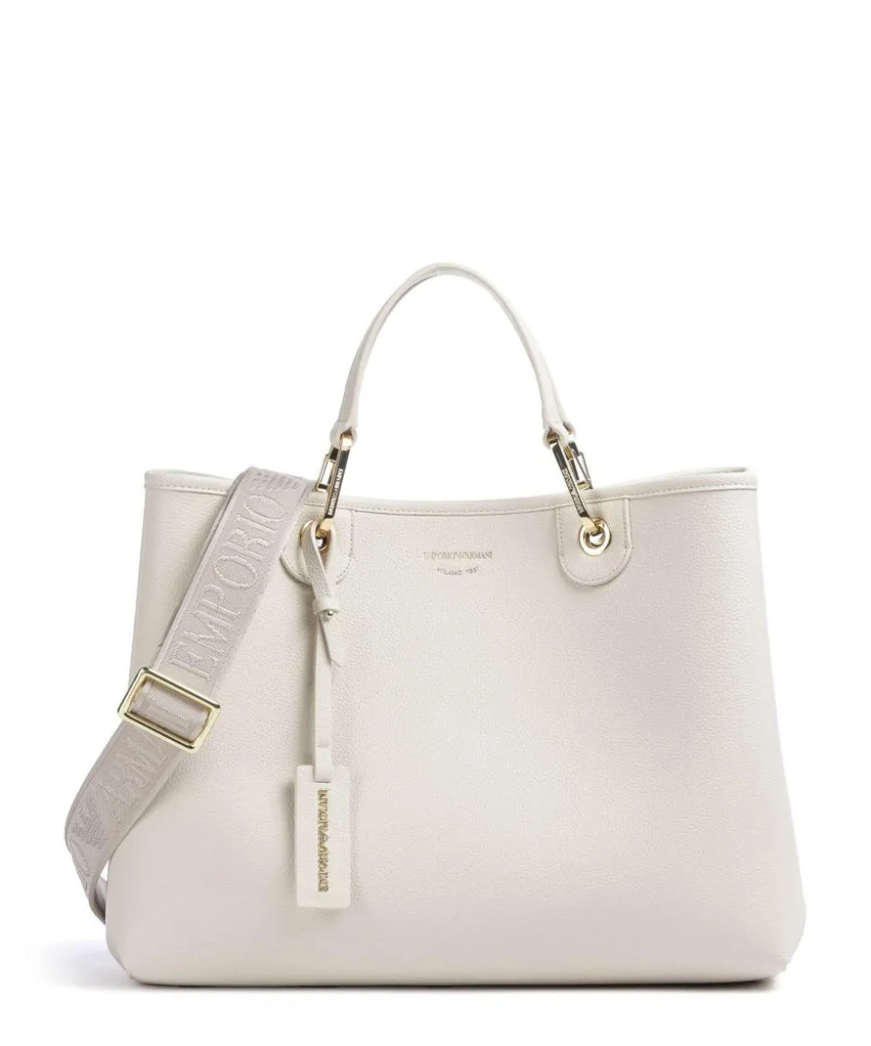 My EA Handtasche Lederimitat elfenbein