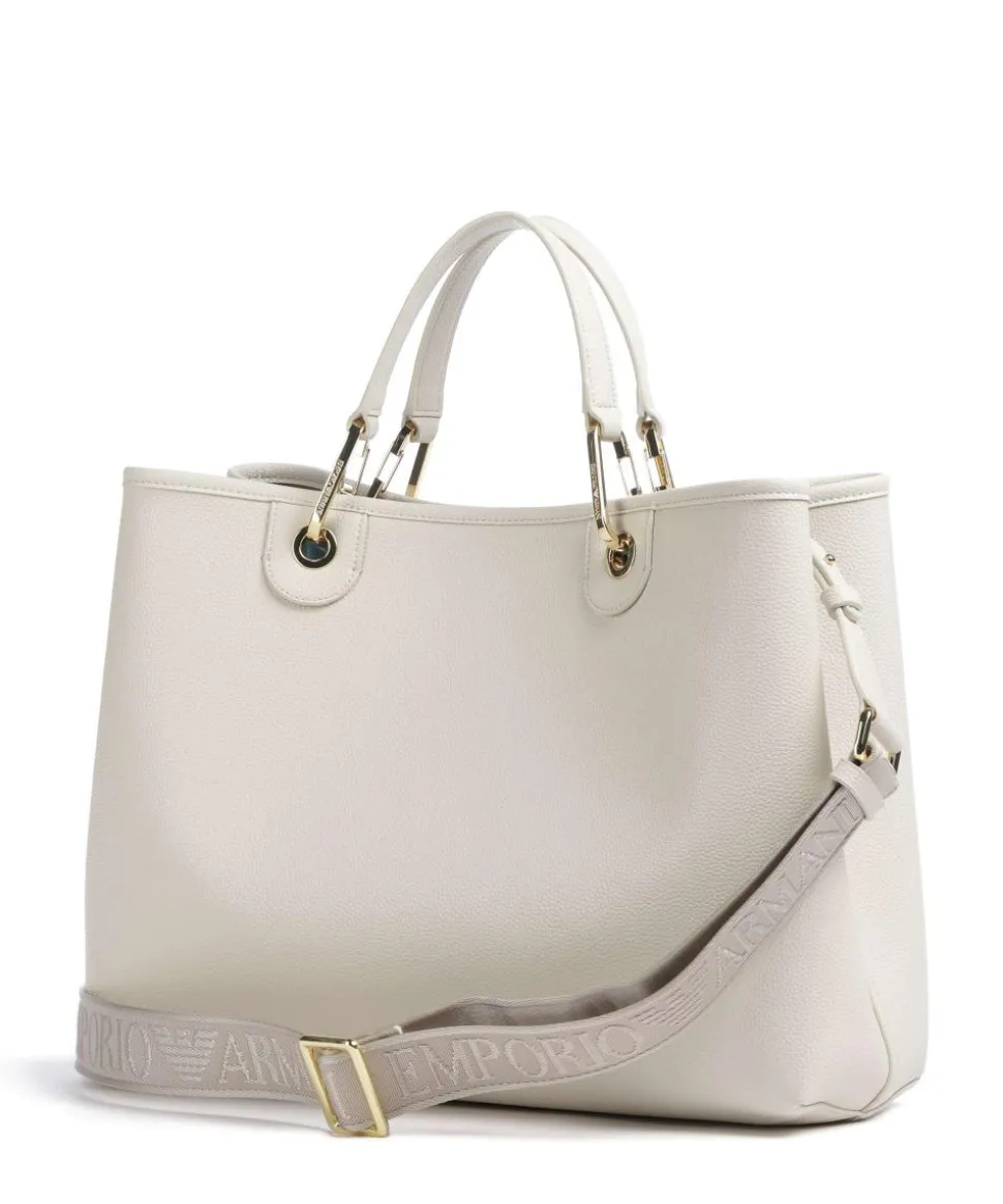 My EA Handtasche Lederimitat elfenbein