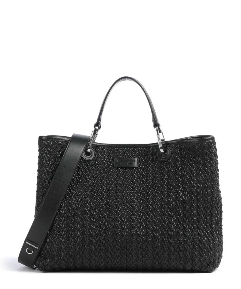 My EA Handtasche Lederimitat schwarz