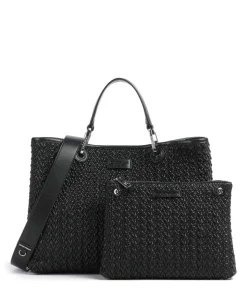 My EA Handtasche Lederimitat schwarz