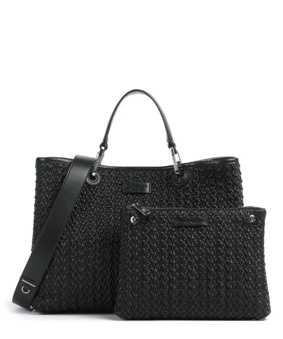 My EA Handtasche Lederimitat schwarz