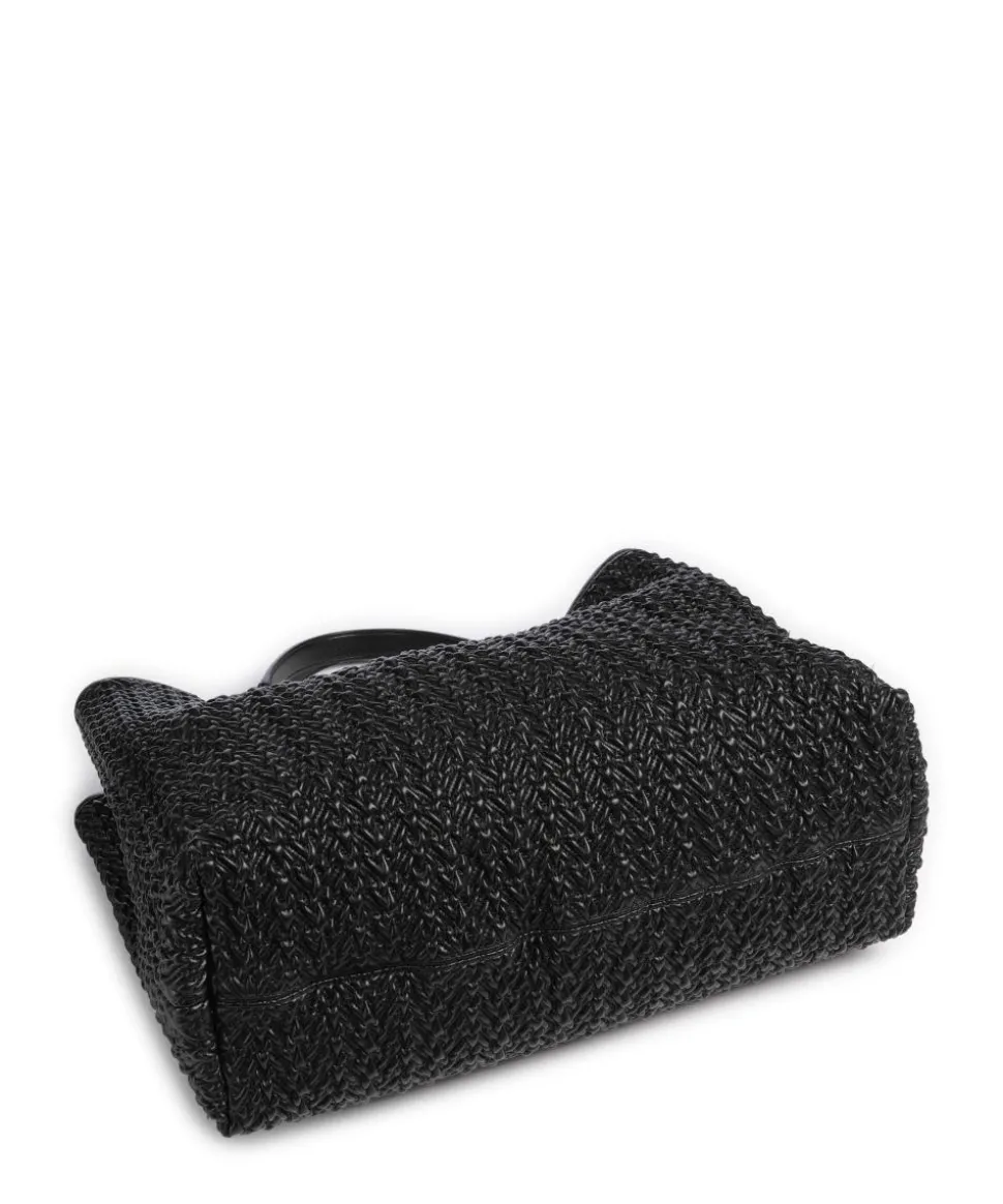 My EA Handtasche Lederimitat schwarz