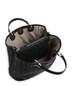 My EA Handtasche Lederimitat schwarz