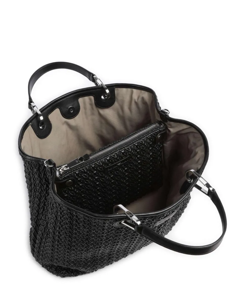 My EA Handtasche Lederimitat schwarz