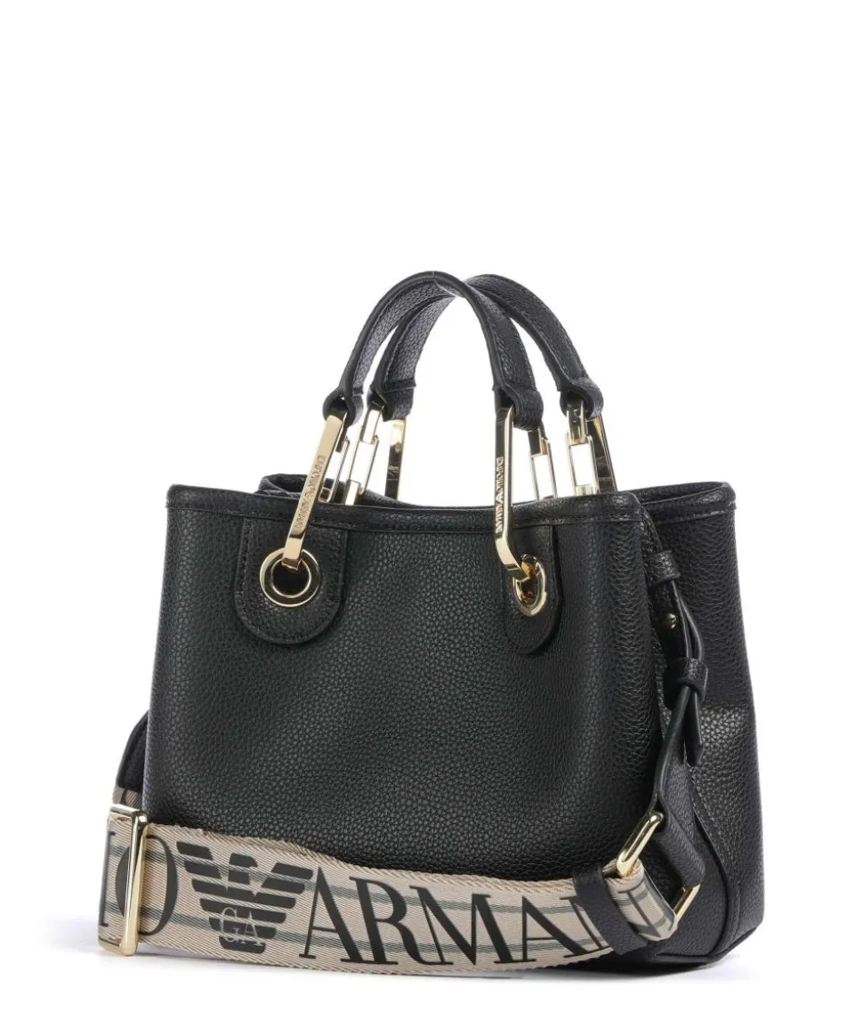 My EA Handtasche Lederimitat schwarz