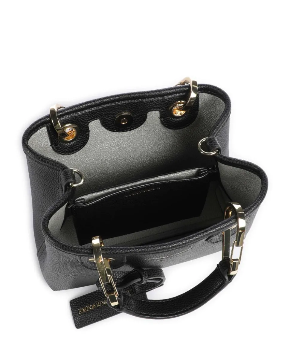 My EA Handtasche Lederimitat schwarz