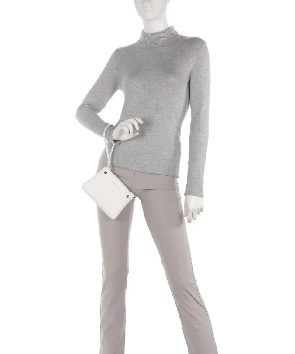 My EA Handtasche Lederimitat weiß