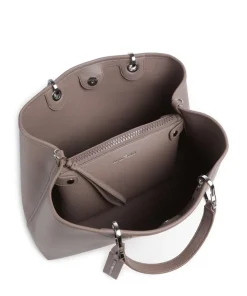 My EA Handtasche Lederimitat taupe