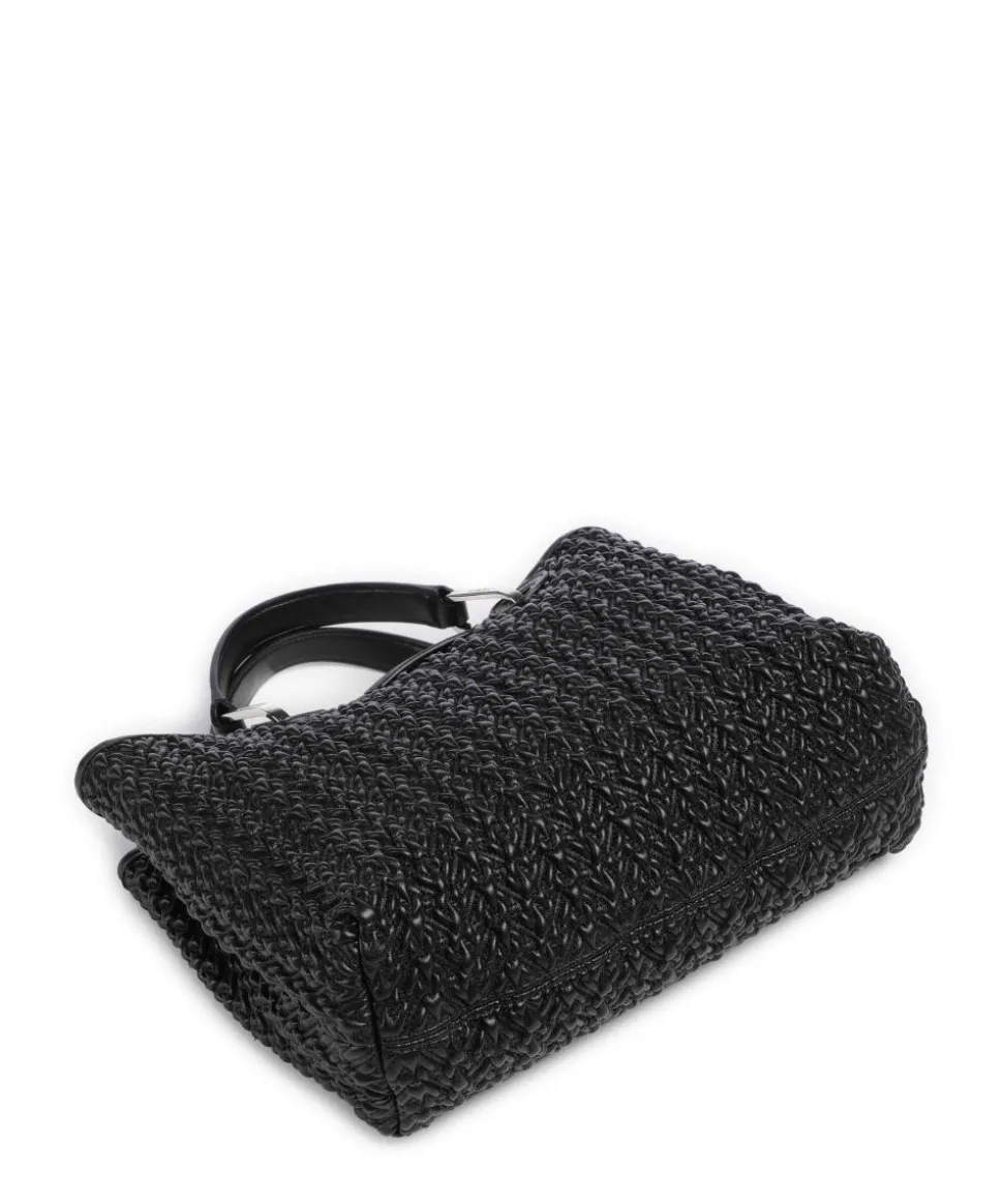 My EA Handtasche Lederimitat schwarz