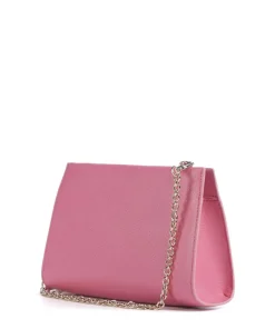 Myfurla Mini Umhängetasche genarbtes Leder pink
