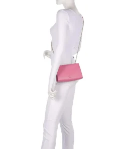 Myfurla Mini Umhängetasche genarbtes Leder pink