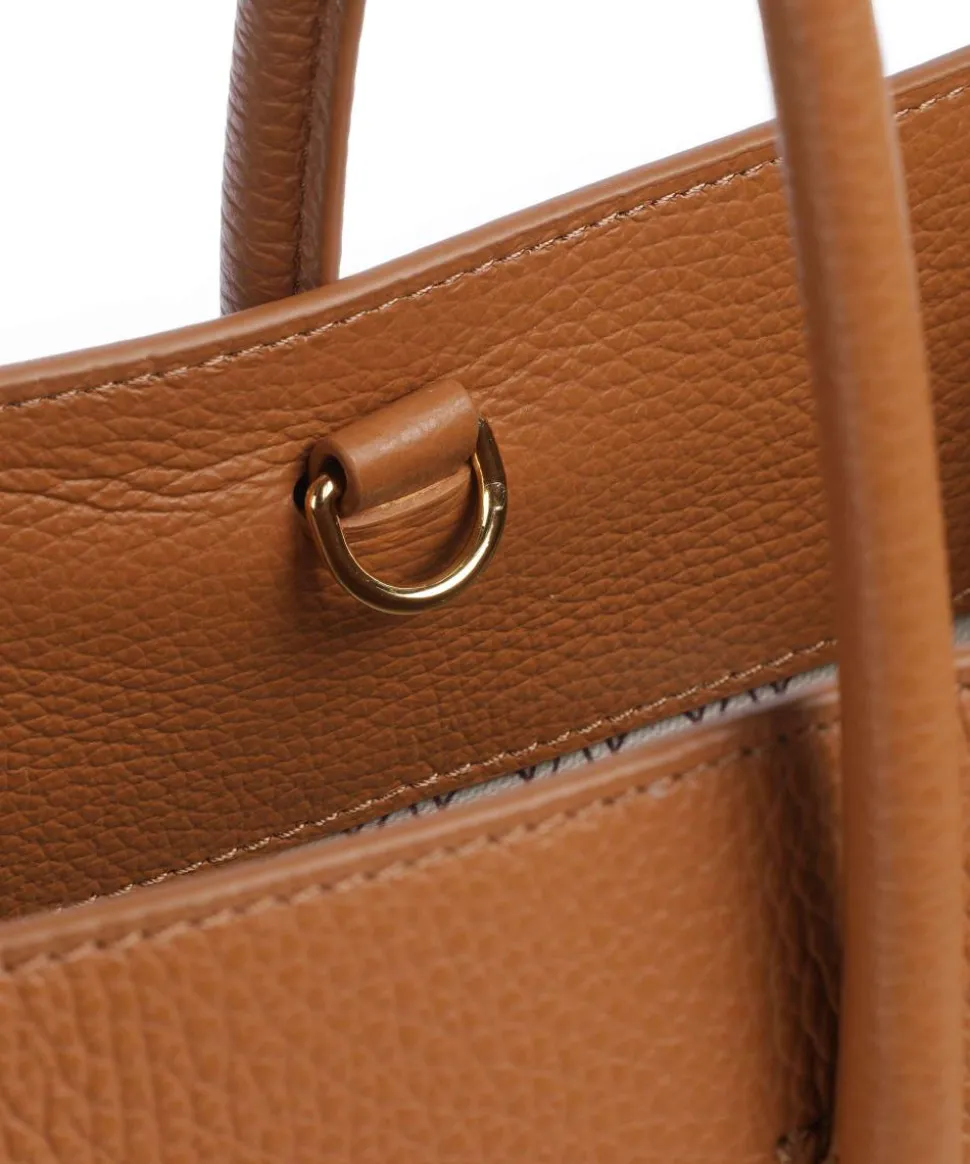 Myrtha Shopper Canvas braun/beige