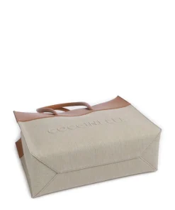 Myrtha Shopper Canvas braun/beige