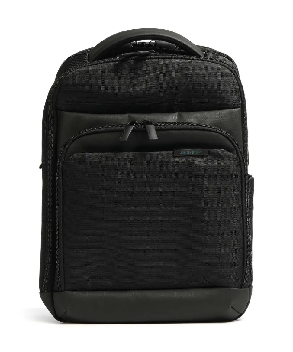 Mysight Laptop-Rucksack 14″ recyceltes Polyester schwarz