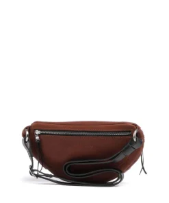 Nabuku Gürteltasche fein genarbtes Rindsleder cognac