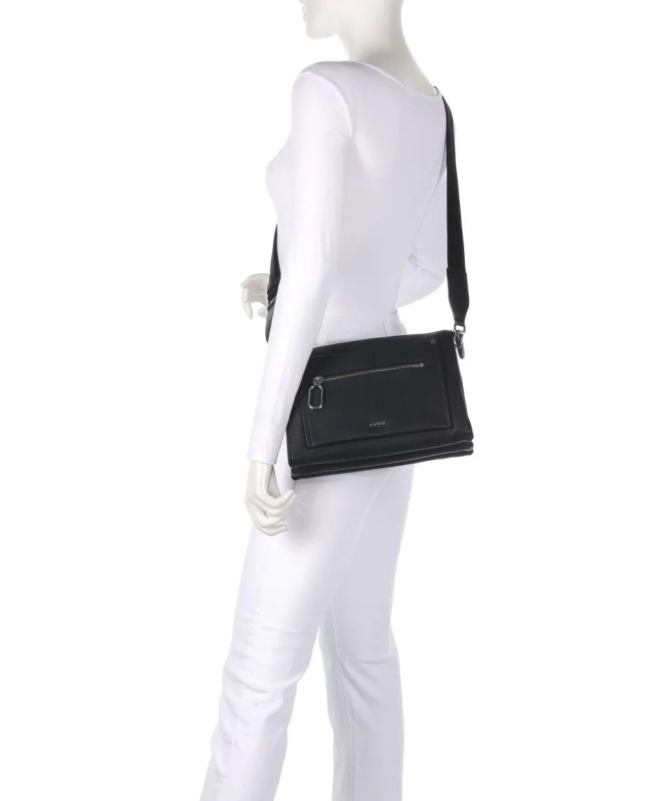 Nala Umhängetasche Lederimitat schwarz