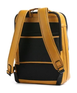 Nappa X Victor RFID Rucksack 15″ Leder gelb