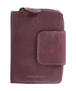 Nassau 511 Geldbörse genarbtes Leder aubergine