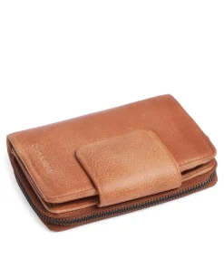 Nassau 511 Geldbörse genarbtes Leder cognac