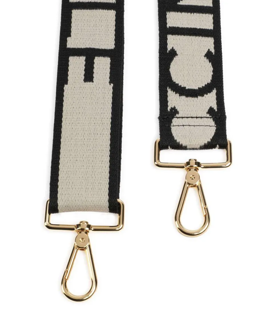 Nastro Signature Schulterriemen Polyester beige/schwarz