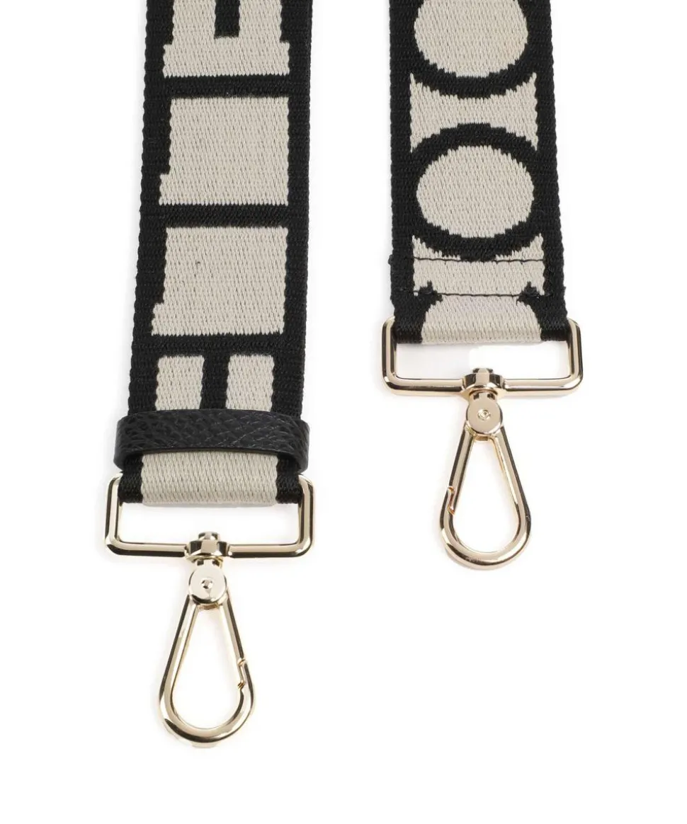 Nastro Signature Schulterriemen Polyester beige/schwarz