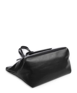 Natalie L Shopper Lederimitat schwarz