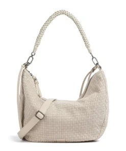 Natural Flow Beuteltasche aufgerautes Leder beige