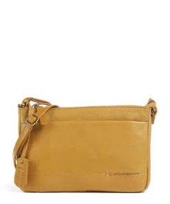 Natural Norah Umhängetasche Leder ocker