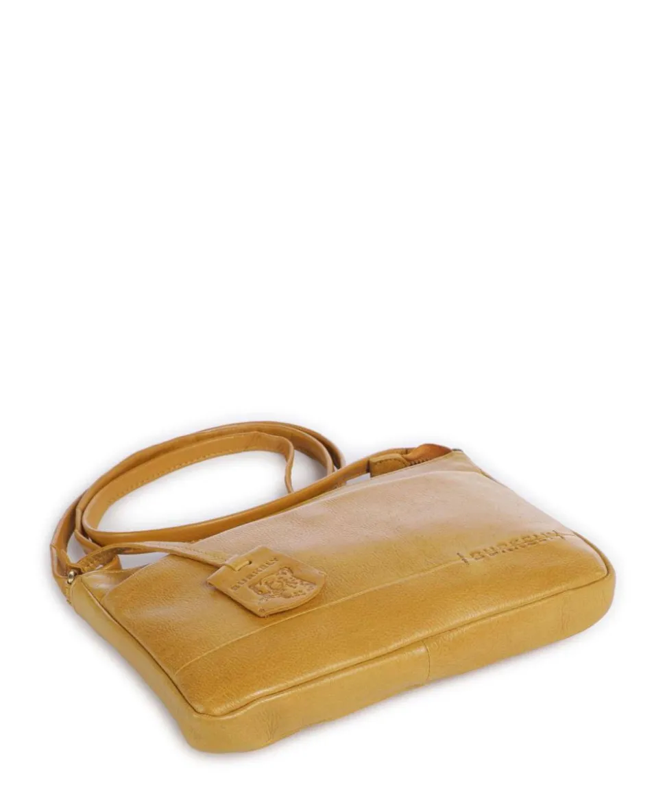 Natural Norah Umhängetasche Leder ocker