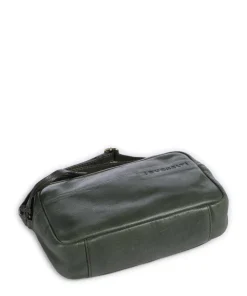 Natural Norah Umhängetasche genarbtes Rindsleder dunkelgrün