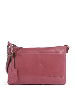 Natural Norah Umhängetasche Leder pink