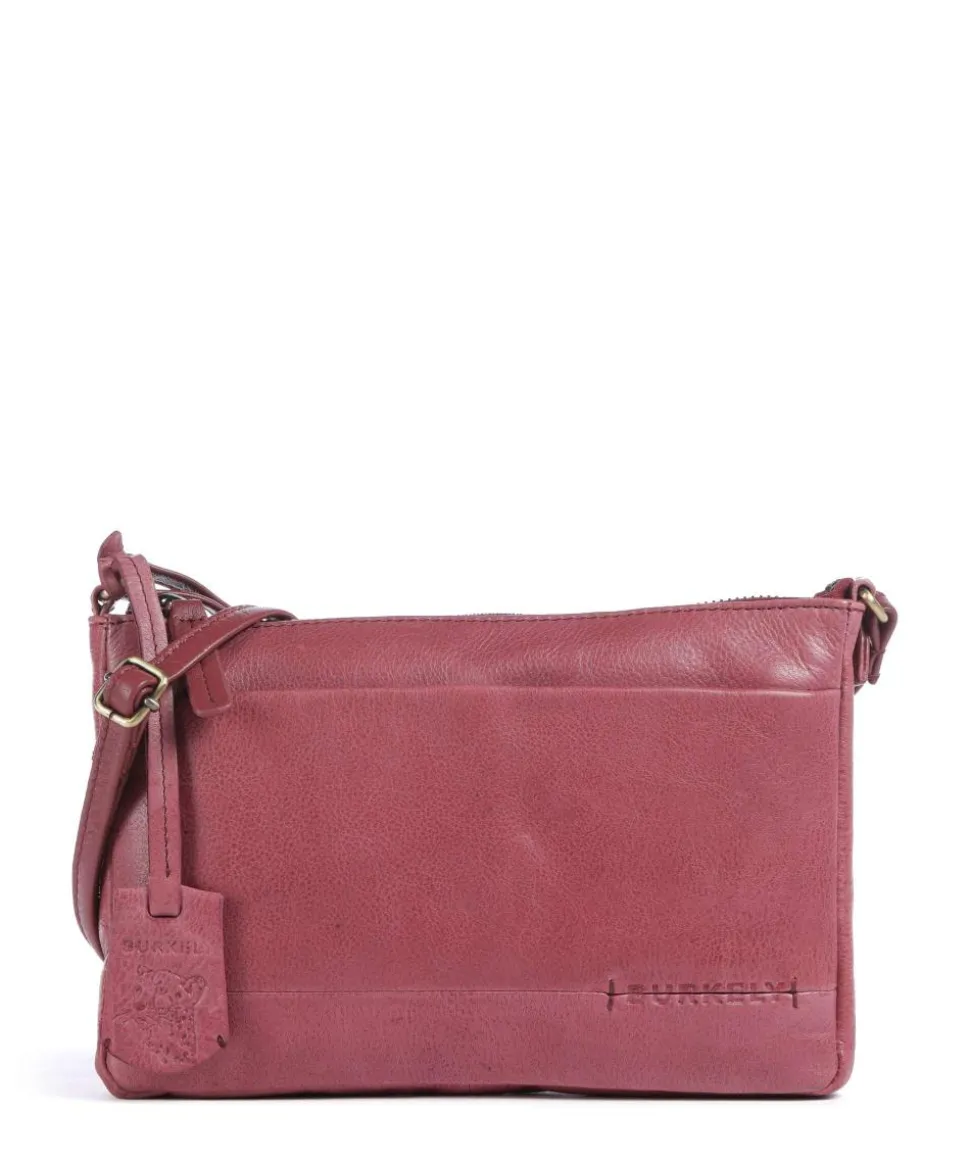 Natural Norah Umhängetasche Leder pink