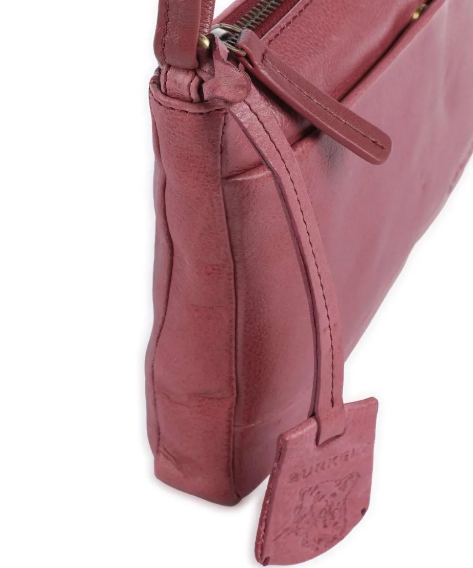 Natural Norah Umhängetasche Leder pink